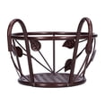 thumbnail image 1 of Panier Suspendu pour Fleurs Pot de Fleurs en Aneth Vert Succulente Contenants de Balcon Support Support pour Étagère Supports Robustes pour Rambarde, 1 of 7
