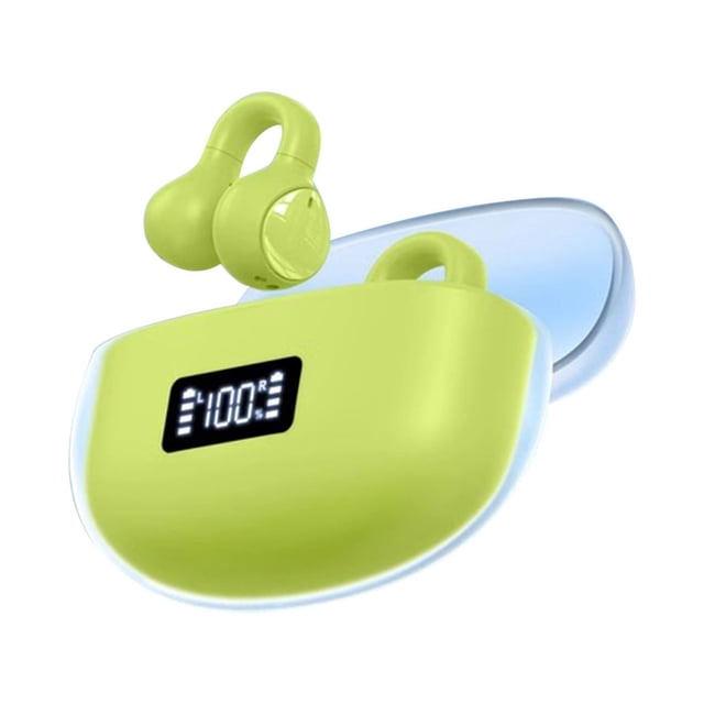 Bluetooth Earphone Clip Type Non In Ear 5.3 Long Range Wireless Sports Earphones