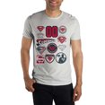 thumbnail image 1 of Authentic Superman Metropolis Truth Multiple Logo Styles Mens White T-Shirt Tee Shirt, 1 of 2