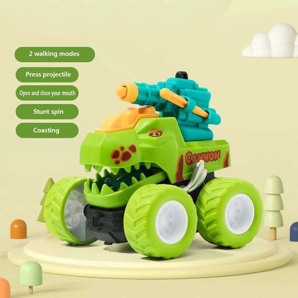 TIMIFIS Toys Dinosaur Toys Dinosaur Toy Pull Back Car - 3 Realistic Pull Back Dinosaur Car Toys For Christmas Gifts For Kids Boys And Girls 3+ Kids Christmas Gifts