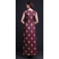 thumbnail image 4 of Bimba Robe Longue Décontractée d'Été Sans Manches à Fente avant Imprimée à Fleurs pour Femmes - Xxx-Grand, 4 of 5