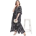 thumbnail image 3 of Caftans Longs pour Femmes Grande Taille Robe Caftan Robe de Soirée Fête Été Plage Robe d'Été Manches Kimono Longues Robes Décontractées en Ligne, 3 of 7