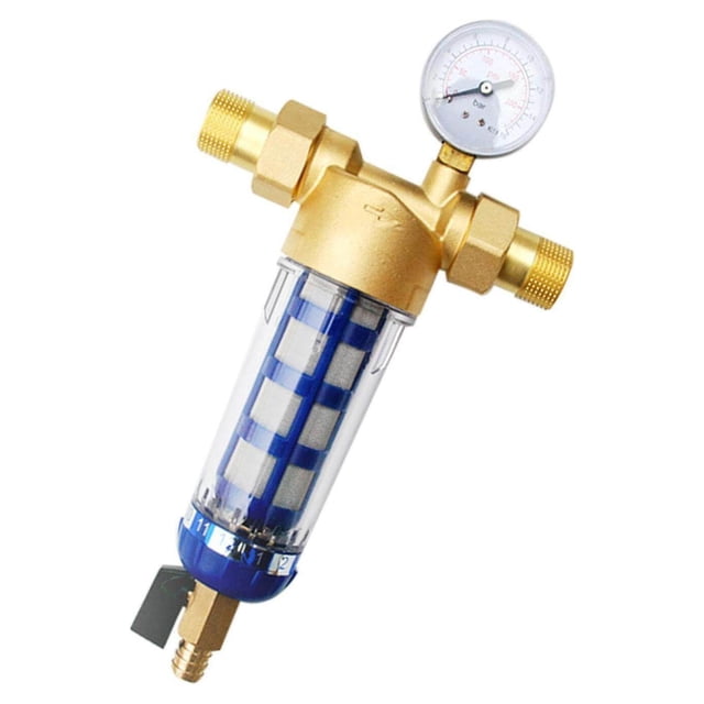 Whole House Water Pre Filter Water Filter System 1inch 40 Micron for Kitchen Well Water