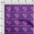 thumbnail image 1 of oneOone Silk Tabby Fabric Stripe|Leaves & Hen Block Print Sewing Fabric BTY 42 Inch Wide, 1 of 4