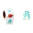 thumbnail image 3 of Meitianfacai Dinosaur Pterodactyl Stickers 500pcs Children's Sticker Roll 8 Patterns Exquisite Dinosaur Pterodactyl Stickers For Kids Gift, 3 of 9