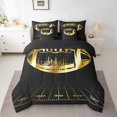 thumbnail image 2 of YST Soccer Print Bedding Set, 7-Piece, Sports Theme, King, 2 of 4