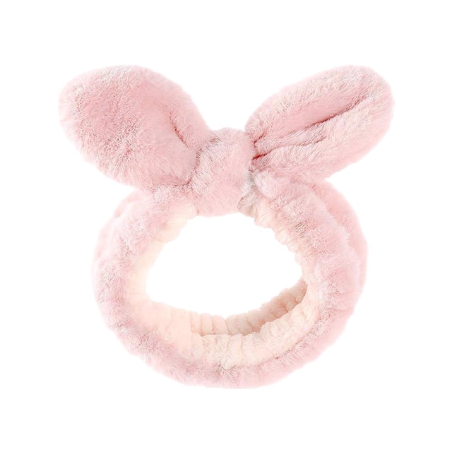 Baohd Comfortable Makeup Hair Band For Daily Wide Applications Multifunctional Skin Care Hair Band Pink