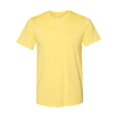 thumbnail image 1 of Bella Canvas Mens CVC Jersey Tee, M, Heather Yellow, 1 of 2