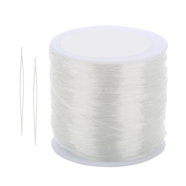 Crystal DIY Beading Stretch Cords Elastic Line Jewelry Making Supplies 1.5mm 55m