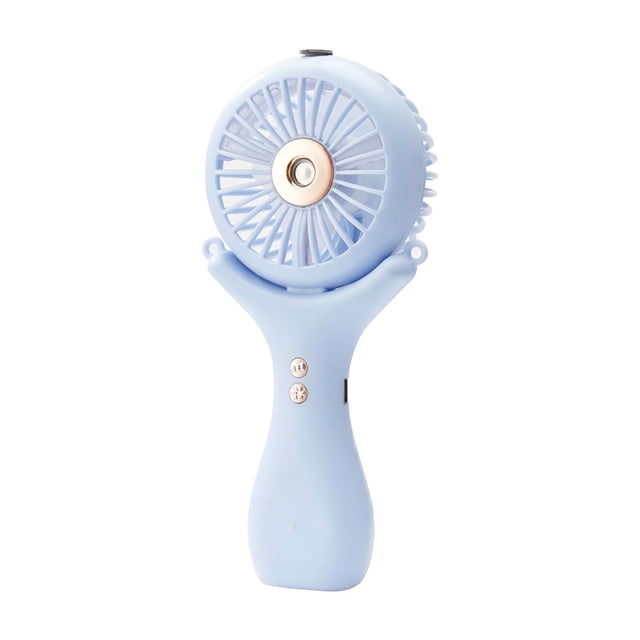 SDNall Portable Neck Fan Portable Fan Rechargeable Portable Water Mist USB Fan, Folding & Adjustable Design, Quiet Operation, Mini Handheld Fan with Charging Function, Perfect for Neck Cooling