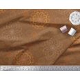 thumbnail image 2 of Soimoi Rayon Crepe Fabric Mandala Decorative Decor Fabric Printed Yard 46 Inch Wide, 2 of 3