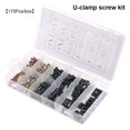 thumbnail image 3 of 170Pc Universal U Clip Nut Screw Kit Car Vehicle Bumper Dash Door Panel Interior, 3 of 10