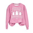 thumbnail image 2 of Jsaierl Chandails en Molleton de Noël Grande Taille pour Femmes Imprimé Arbre de Noël Décontracté Col Rond Chandail Automne Manches Longues 2024, 2 of 4