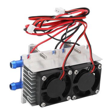 144W Peltier Thermoelectric Cooling System, DC 12V 10A 100W Semiconductor Refrigeration Thermoelectric Cooler, DIY Peltier Cooler Water Chiller For Mini Air Conditioners