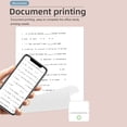 thumbnail image 3 of Mini Thermal Sticker Printer Machine Inkless Portable Thermal Printer BT Wireless Portable Phone Printer Sticky, 3 of 8