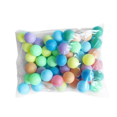 Ensemble de Tennis de Table d'Activité et d'Artisanat Secouable 4 cm Tirage Coloré Sélection Multiple 100 Pcs Blanc 30/50 Pcs Paquet Coloré Balles de Pong 1,6 Po Tennis de Table pour Jeux Arts Jouets pour Animaux