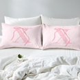thumbnail image 3 of Erosebridal Housse de Couette Princesse avec Nœud Simple, Literie Buffalo Rose Taille Simple, Déco Lettre Initiale X, Réversible 2 Pcs, 3 of 7