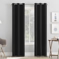 thumbnail image 1 of Mainstays Cooper Thermal Blackout Grommet Window Curtains Panel, 1 of 8