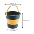 thumbnail image 3 of Folding Bucket, Car Wash, Telescopic Portable Foot Bucket, 3 of 8