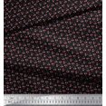 thumbnail image 3 of Soimoi Silk Fabric Flower Artistic Decor Fabric Printed Yard 42 Inch Wide, 3 of 3