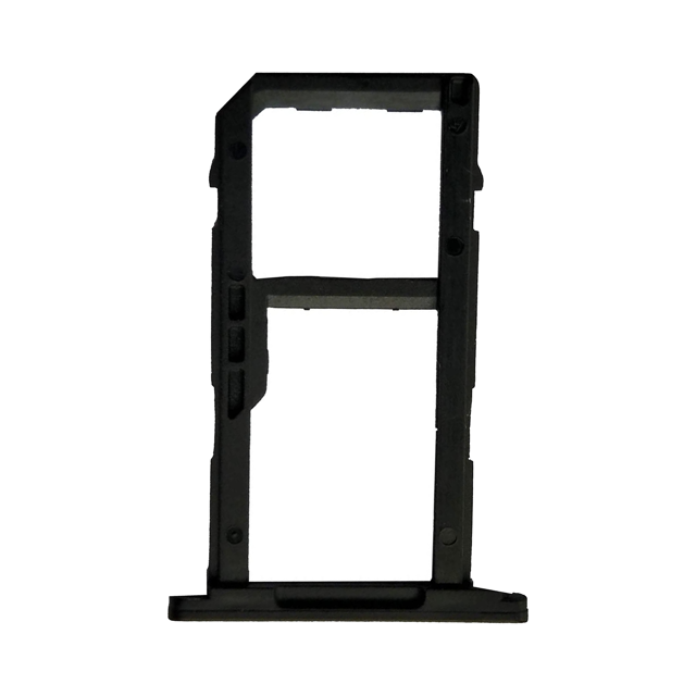 Plateau de Remplacement pour Carte Sim Compatible pour LG K10 (2018) / K30 / Phoenix Plus (Noir)