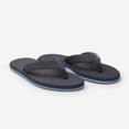 thumbnail image 3 of Hari Mari Men's Dunes Memory Foam Arch Support Flip Flops Charcoal - 1061-213, 3 of 5