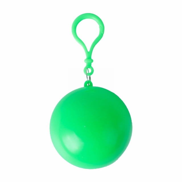 BKER Portable Disposable Emergency Raincoats Portable Hook Poncho Ball