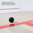 thumbnail image 4 of Squash Balls, 39mm Professional Portable Single Blue Dot Squash Training Ball  for Competition for Beginner, 4 of 8
