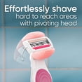 thumbnail image 4 of Gillette Venus Mini On The Go Women's Razor Handle with 1 ComfortGlide White Tea Scent Blade Refill + 1 Travel Case, 4 of 8