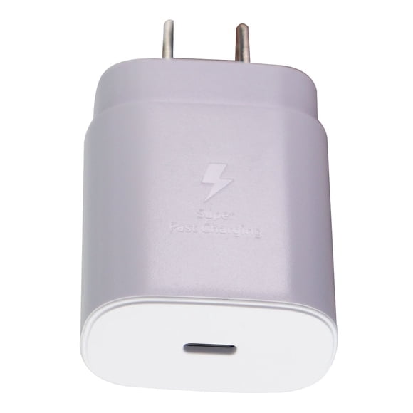 Samsung USB-C (Type C) Super Fast Wall Charger Travel Adapter - White (EP-TA800)