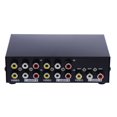 thumbnail image 1 of MT-431AV Commutateur AV 4 Voies RCA Commutateur 4 en 1 Sortie Composite Vidéo L/R Audio Sélecteur, 1 of 6