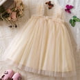 thumbnail image 4 of LOVZFMLL Girls' Summer Sleeveless Ruffled Lace Round-Neck Embroidery Mesh Princess Bow Skirt, 4 of 4
