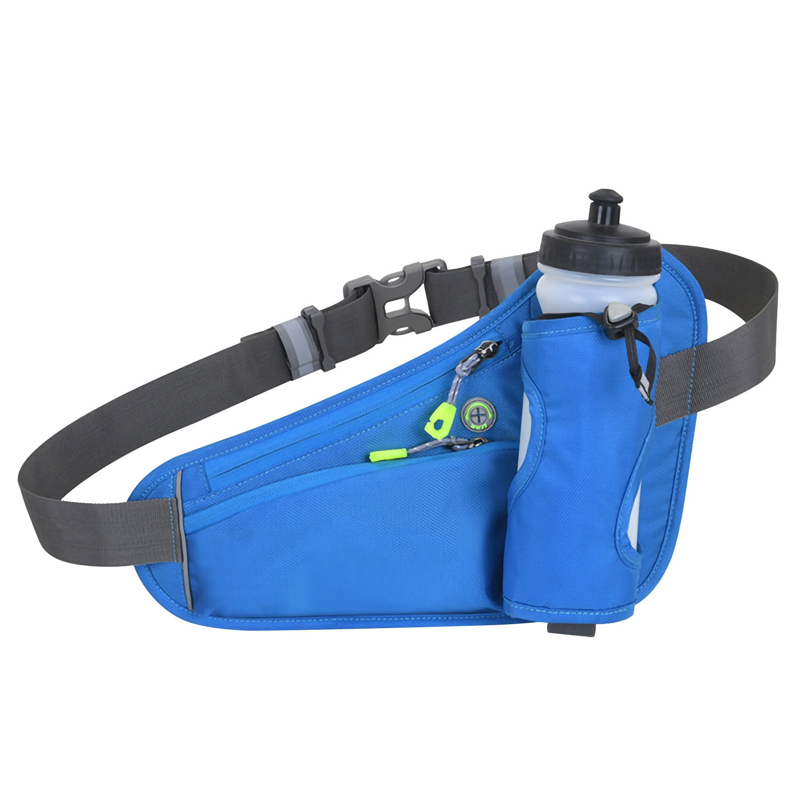 Adjustable Fanny Pack Running Belt Secure Travel Pocket Waist Pack Phone Holder Multifunctional Running Waist Pack with Water Bottle Holder  main image 2