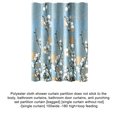 thumbnail image 4 of pitrice Rideau de Douche en Tissu Polyester, Cloison Qui Ne Colle Pas au Corps, Rideaux de Salle de Bain, Rideaux de Porte de Salle de Bain, Rideau de Cloison Anti-Perforation [100 wide -180 high, 4 of 9