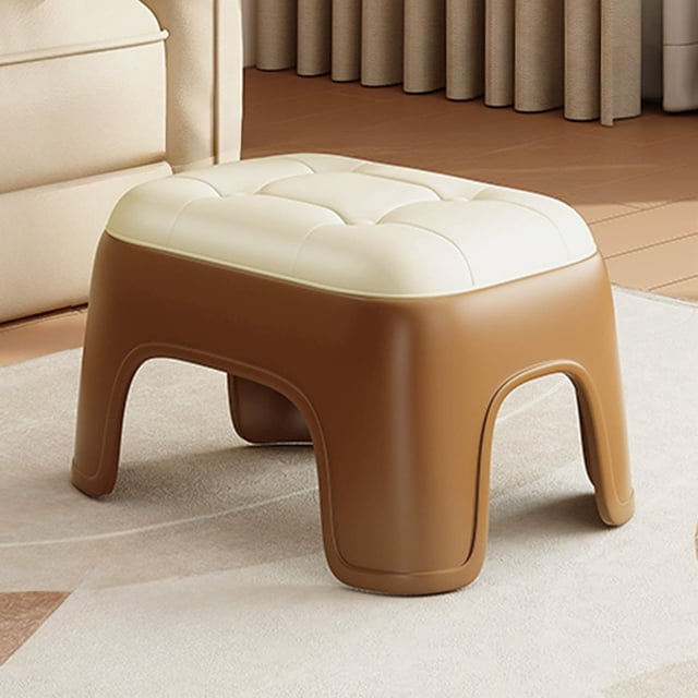 Cameland Home Plastic Small Stool Living Room Bathroom Stool Thickened Small Short Stool Stacking Small Stools