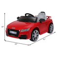 thumbnail image 2 of Gymax 12V Audi TT RS Electric Kids Ride On Car Licensed Remote Control MP3, 2 of 10