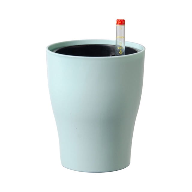 MesaSe Self Watering Planter 5.7inch Mini Flower Plant Pot With Water Level Indicator For Garden Home Decor