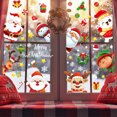 thumbnail image 1 of Christmas Decorations-Window Clings Decor Stickers, Multicolor Wall Decals Stickers,Home Kitchen School University Christmas Decorations(Style 15), 1 of 1