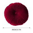thumbnail image 3 of Throw Pillow for Couch,Outdoor Throw Pillows,Throw Pillows for Bed,Throw Pillows for Sofa,Round Pumpkin Cushion Solid Color Window Cushion Thick Cushion, 3 of 7