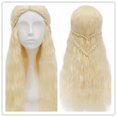 thumbnail image 2 of Riforla Daenerys Targaryen Perruque Cheveux Femmes Mascarade Perruques Complètes Perruques Femmes Blanc, 2 of 5