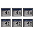 thumbnail image 1 of 6X Professional 4GB Compact Flash Memory Card(White&Blue), 1 of 7