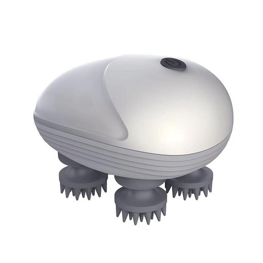 Appareil de Massage pour Chat Étanche Tête Souple Confortable Modes Réglables Masseur Électrique Portatif pour Cuir Chevelu Fournitures pour Animaux