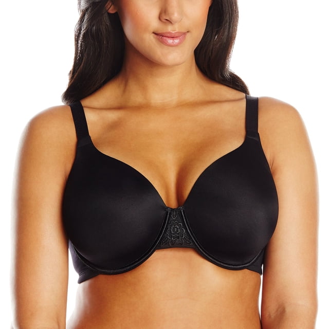 Vanity Fair Womens Beauty Back Full Figure Underwire Bra, 40DD, Midnight Black