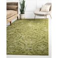 thumbnail image 2 of Unique Loom Damassé Tapis Floral Victorien 9' x 12' Rectangle Vert/olive, 2 of 2