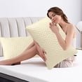 thumbnail image 4 of Yhmxh Bedding Pillowcases Standard Size Set Of 2 Decorative Quilted Pillowcases Skin-friendly Throw Blanket Machine Washable Microfiber Bed Sheet Set, 4 of 6