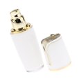 thumbnail image 3 of fastboy Vide Rechargeable Bouteille de Bouteille de Presse de Pompe Acrylique Récipient pour Lotion Doré + Blanc 30ml 1Set, 3 of 6