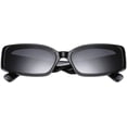 thumbnail image 1 of FEISEDY Creative Rectangle Sunglasses Women Fashion Thick Frame UV400 Protection B2462, 1 of 6