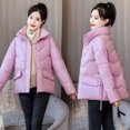 thumbnail image 1 of LSLJS Manteau Chaud pour Femmes avec Poches, Long Manteau d'Hiver à Manches, Parka en Duvet, 1 of 5
