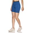thumbnail image 1 of Reebok Women's Flex Highrise Compression Shorts with pockets, 1 of 4