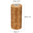 thumbnail image 3 of Unique Bargains Light Taupe Polyester Waxed Leather Sewing Thread, 55 Yards, 3 of 6